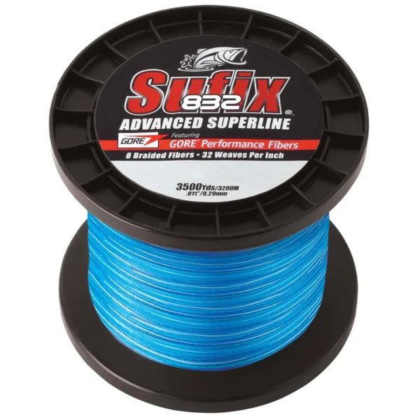 Sufix 832® Advanced Superline® Braid - 10lb - Coastal Camo - 3500 yds