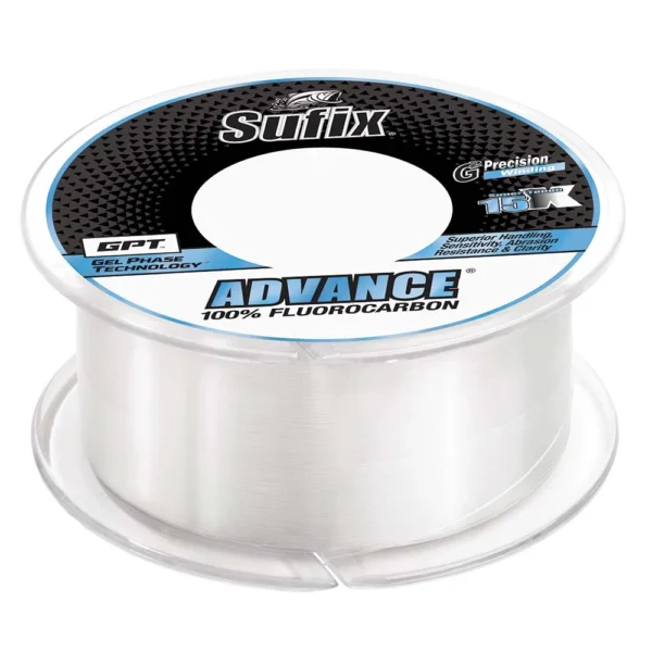 Sufix Advance® Fluorocarbon - 8lb - Clear - 200 yds