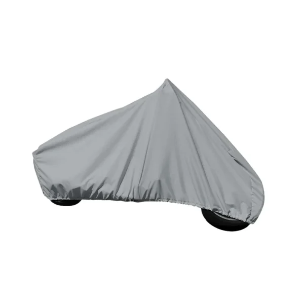 Carver Sun-DURA® Cover f/Motorcycle Cruiser w/Up to 15" Windshield - Grey