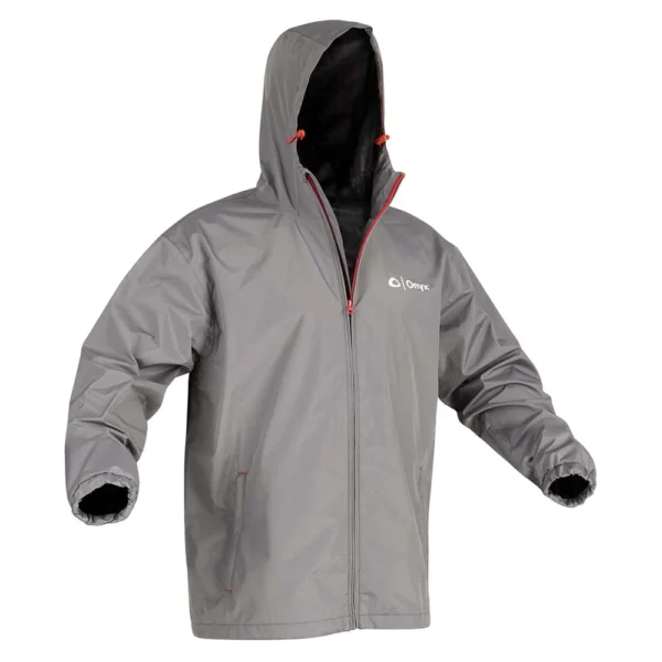 Onyx Essential Rain Jacket - Large - Grey