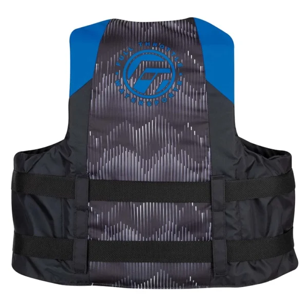 Full Throttle Adult Nylon Life Jacket - S/M - Blue/Black - Image 2