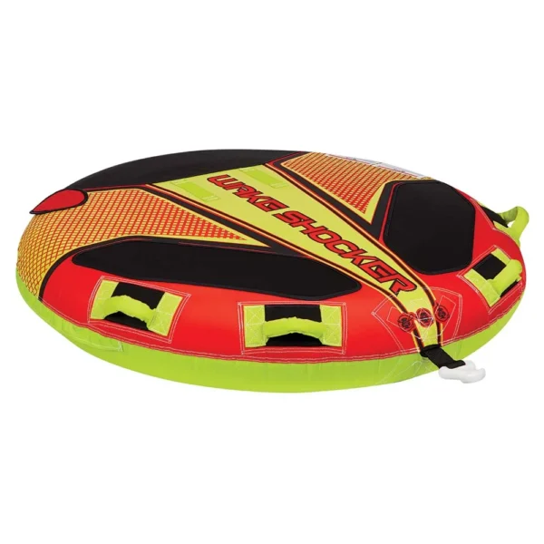 Full Throttle Wake Shocker Towable Tube - 2 Rider - Red - Image 2