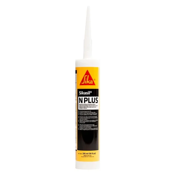 Sika Sikasil®-N Plus Clear 10oz w/Nozzle