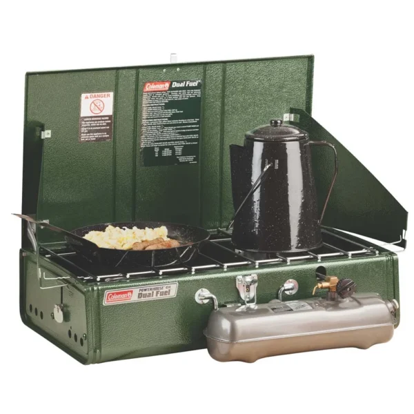 Coleman Dual Fuel 2 Burner Stove - Image 2