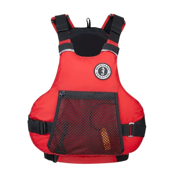 Mustang Vibe Foam Vest - Red - Small/Medium - Image 2