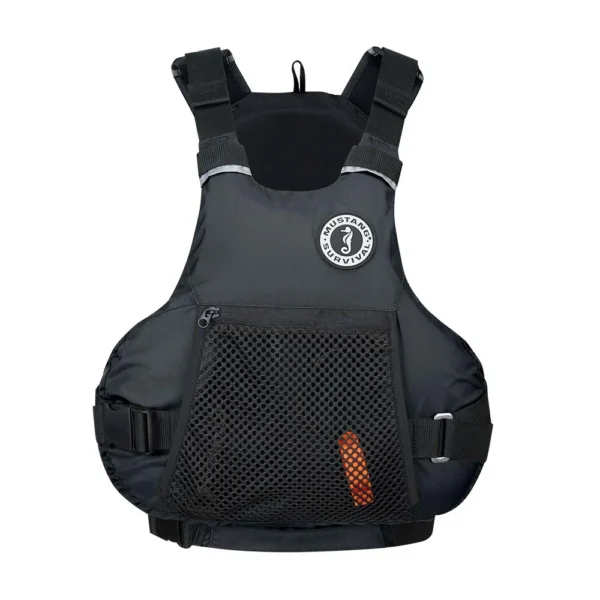 Mustang Vibe Foam Vest - Black - Small/Medium - Image 2