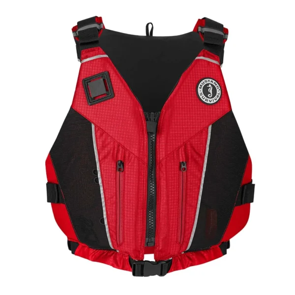 Mustang Java Foam Vest - Red/Black - Medium/Large - Image 2