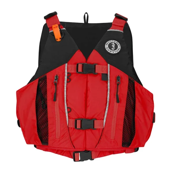 Mustang Solaris Foam Vest - Red/Black - XS/Small - Image 2