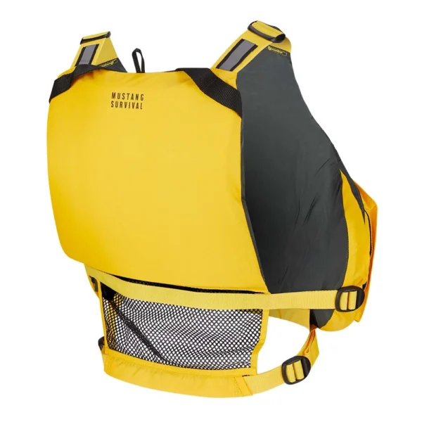 Mustang Solaris Foam Vest - Yellow/Grey - XS/Small - Image 3