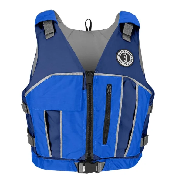 Mustang Reflex Foam Vest - Royal Blue/Navy - XS/Small - Image 2