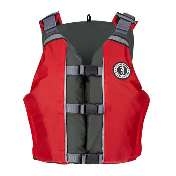 Mustang APF Foam Vest - Red/Grey - Universal - Image 2