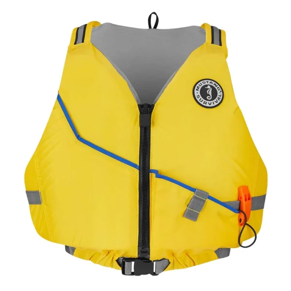 Mustang Journey Foam Vest - Yellow - XS/Small - Image 2