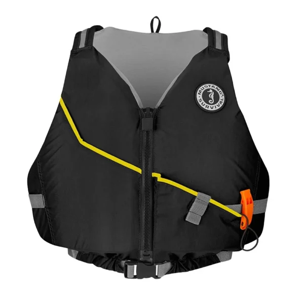 Mustang Journey Foam Vest - Charcoal - XS/Small - Image 2