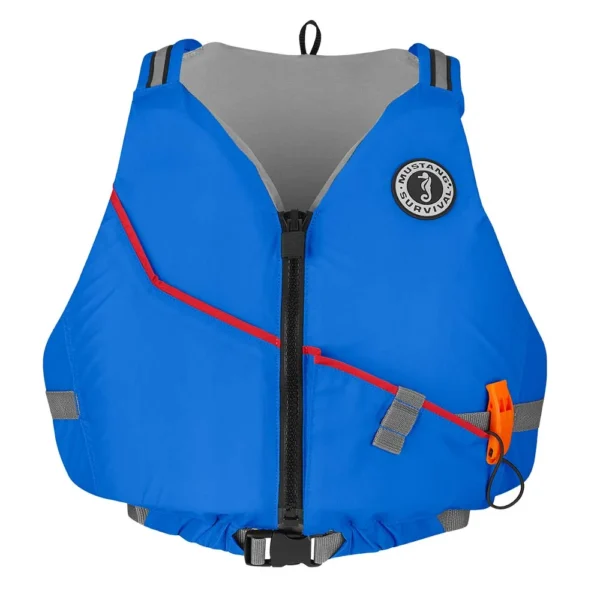 Mustang Journey Foam Vest - Blue - XS/Small - Image 2