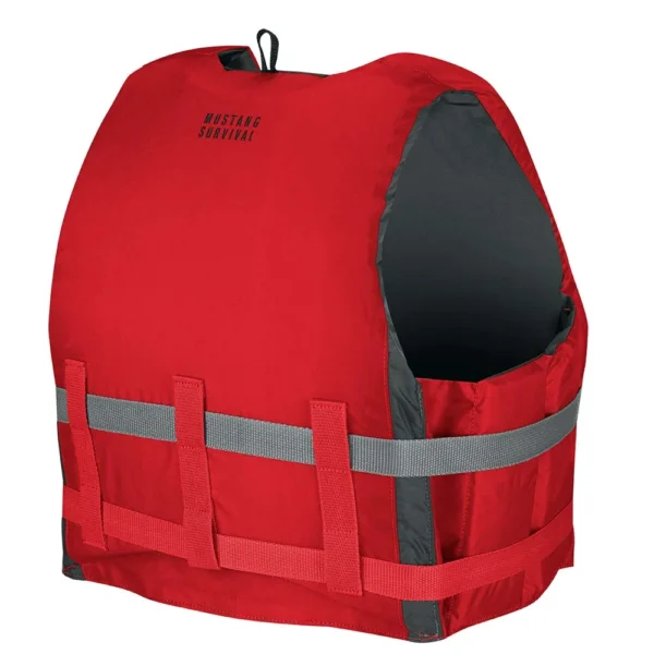 Mustang Livery Foam Vest - Red -  Medium/Large - Image 3