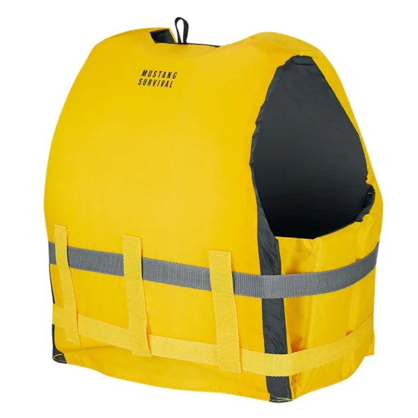 Mustang Livery Foam Vest - Yellow - Medium/Large - Image 3