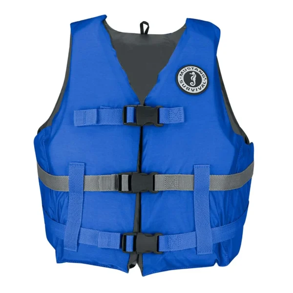 Mustang Livery Foam Vest - Blue - XS/Small - Image 2