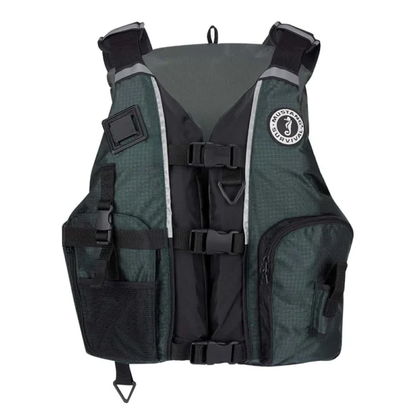 Mustang Topwater Foam Vest - Green - Adult Universal - Image 2