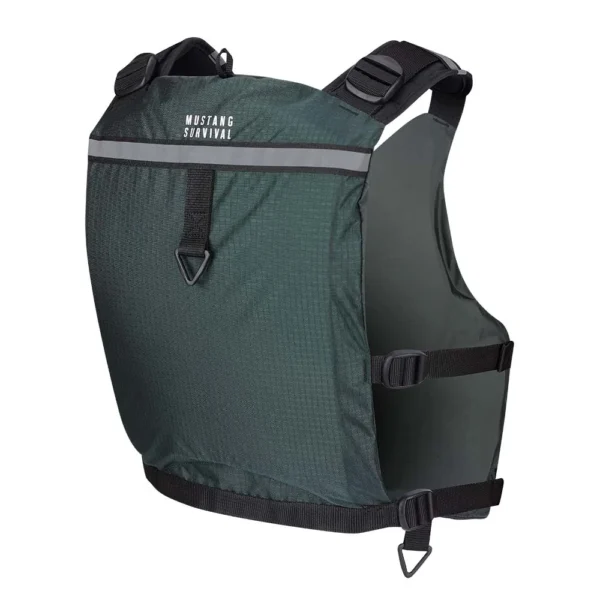 Mustang Topwater Foam Vest - Green - Adult Universal - Image 3