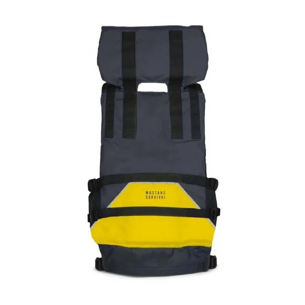 Mustang Explorer V Foam Vest - Adult Universal - Yellow/Black - Image 2