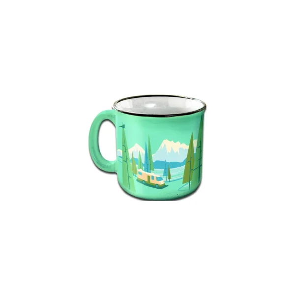 JR Products Camp Casual CC004TL Mug, Bird's Eye View