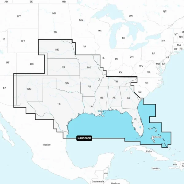 Navionics NAUS006R - U.S. South - Navionics+