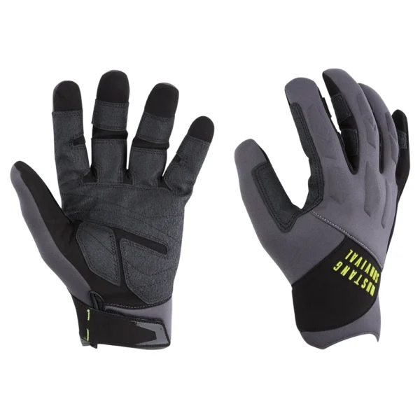 Mustang EP 3250 Full Finger Gloves - Grey/Black - Small