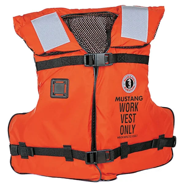 Mustang Type III/V Work Vest - Orange - Adult Universal