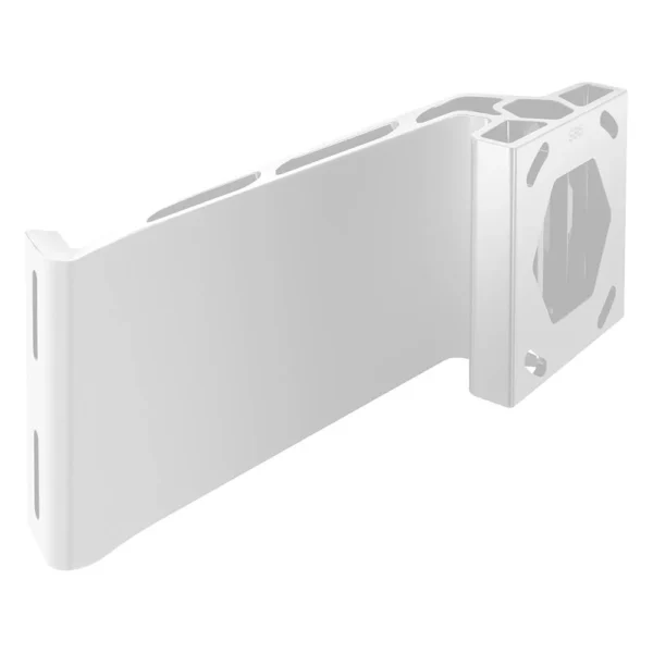 Minn Kota Raptor Jack Plate Adapter Bracket - Starboard - 8" Setback - 6" Rise - White