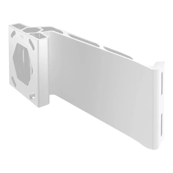 Minn Kota Raptor Jack Plate Adapter Bracket - Port - 8" Setback - 6" Rise - White