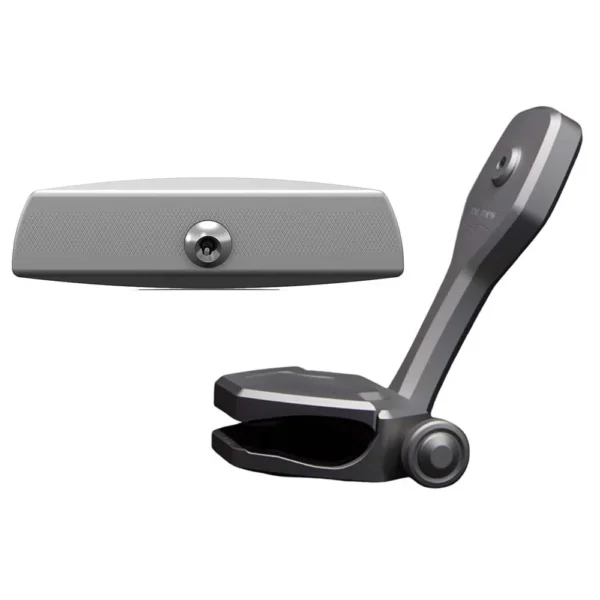 PTM Edge Mirror/Bracket Kit w/VR-140 Elite Mirror & ZXR-361 (Titanium Grey)