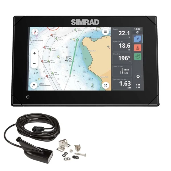 Simrad NSX™ 3007 7" Combo Chartplotter & Fishfinder w/HDI Transducer