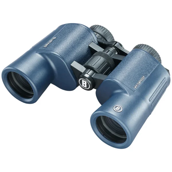 Bushnell 12x42mm H2O Binocular - Dark Blue Porro WP/FP Twist Up Eyecups - Image 2