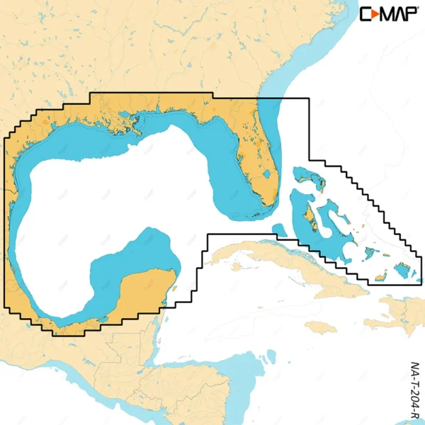 C-MAP REVEAL™ X - Gulf of Mexico & Bahamas