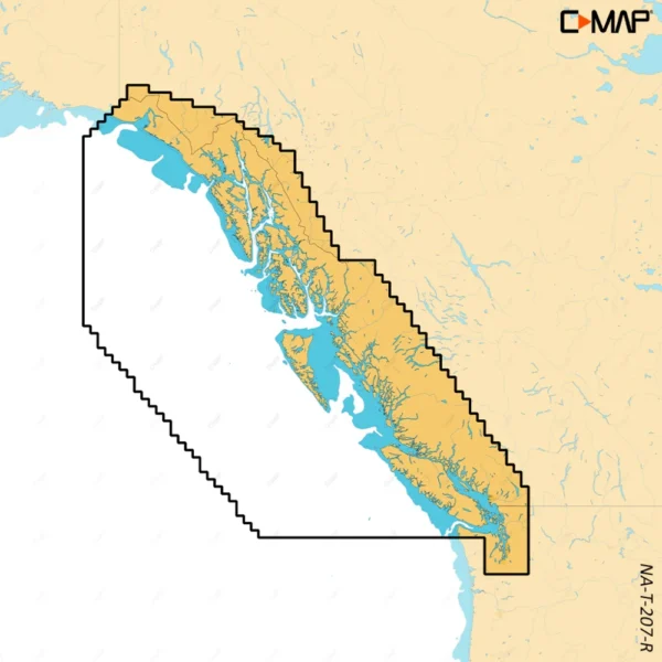 C-MAP REVEAL™ X - British Columbia & Puget Sound