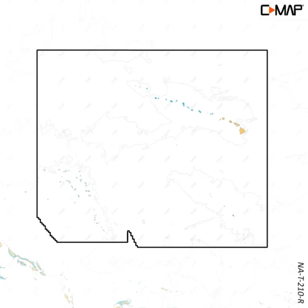 C-MAP REVEAL™ X - Hawaii Marshall Islands French Polynesia