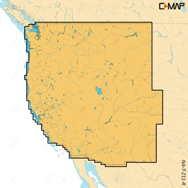 C-MAP REVEAL™ X - U.S. Lakes West