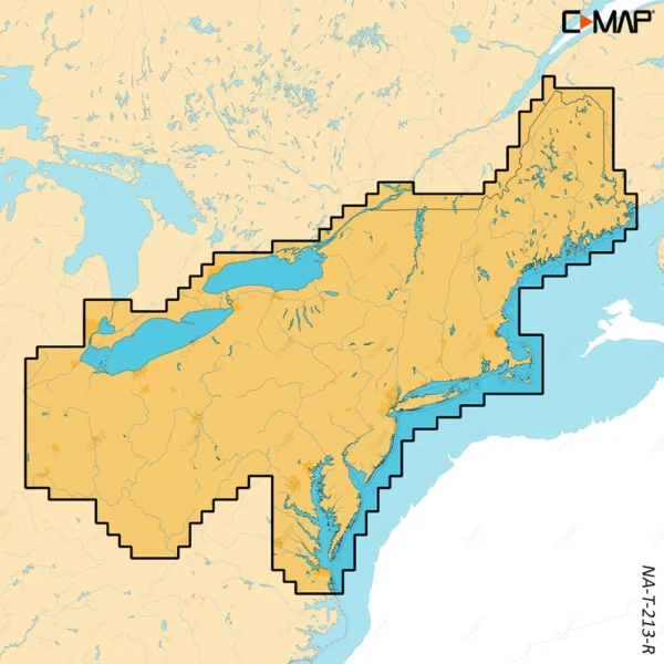 C-MAP REVEAL™ X - U.S. Lakes North East