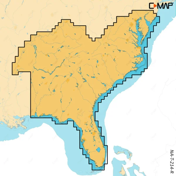 C-MAP REVEAL™ X - U.S. Lakes South East