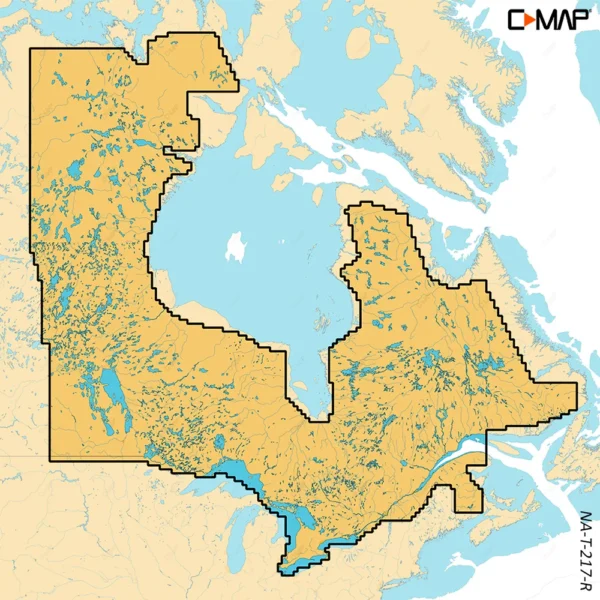 C-MAP REVEAL™ X - Canada Lakes Insight East HD