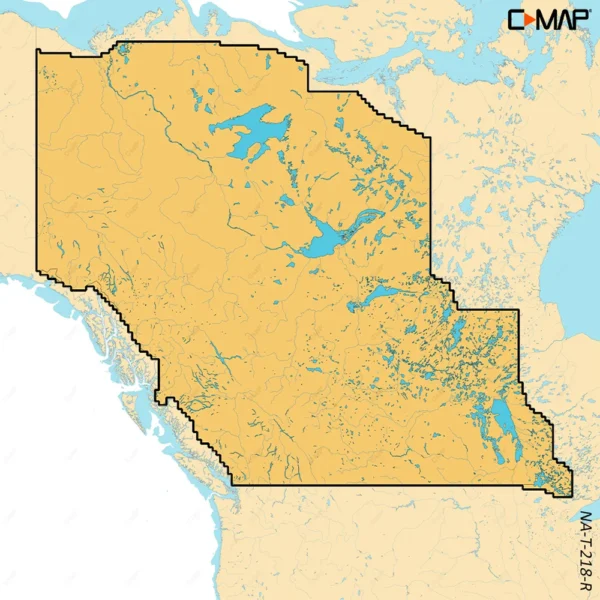 C-MAP REVEAL™ X - Canada Lake Insight West HD