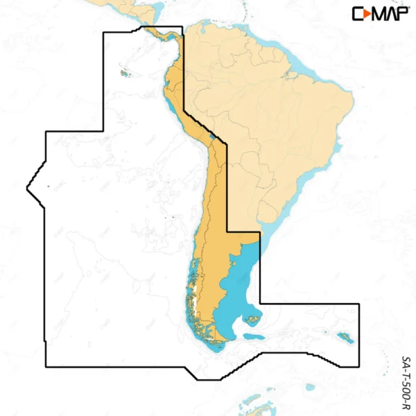 C-MAP REVEAL™ X - Costa Rica Chile & Falklands