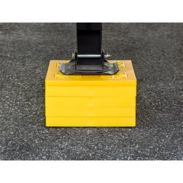 Camco FasTen Leveling Blocks w/T-Handle - 2x2 - Yellow *10-Pack - Image 3