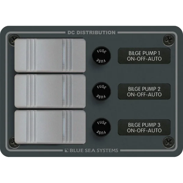 Blue Sea 8665 Contura 3 Bilge Pump Control Panel