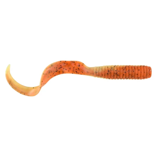 Berkley Gulp!® Saltwater Grub - 5" - Orange Tiger