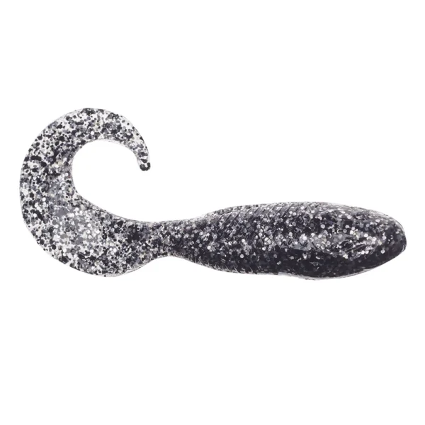 Berkley Gulp!® Saltwater Swimming Mullet - 4" - Black Bling