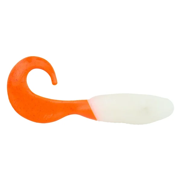 Berkley Gulp!® Saltwater Swimming Mullet - 4" - Glow/Orange