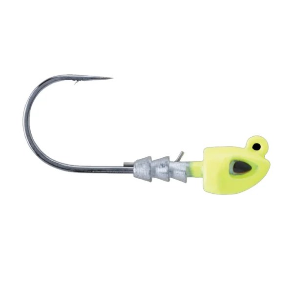 Berkley Fusion19™ Swimbait Jighead - 3/0 - 1/8oz - Chartreuse