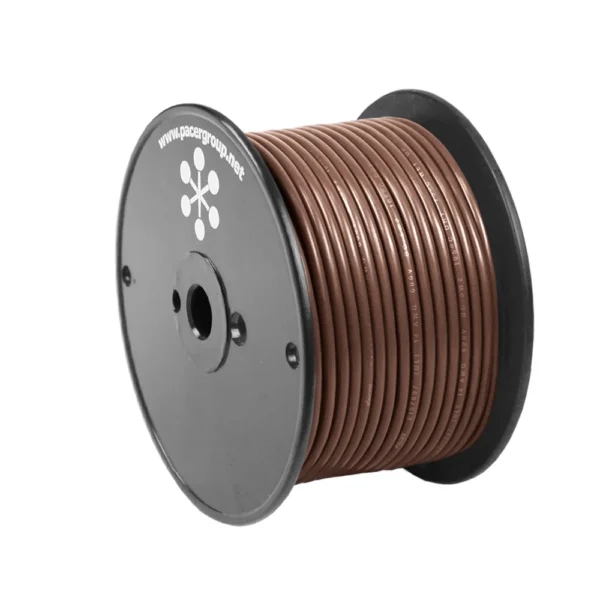 Pacer Brown 10 AWG Primary Wire - 100'