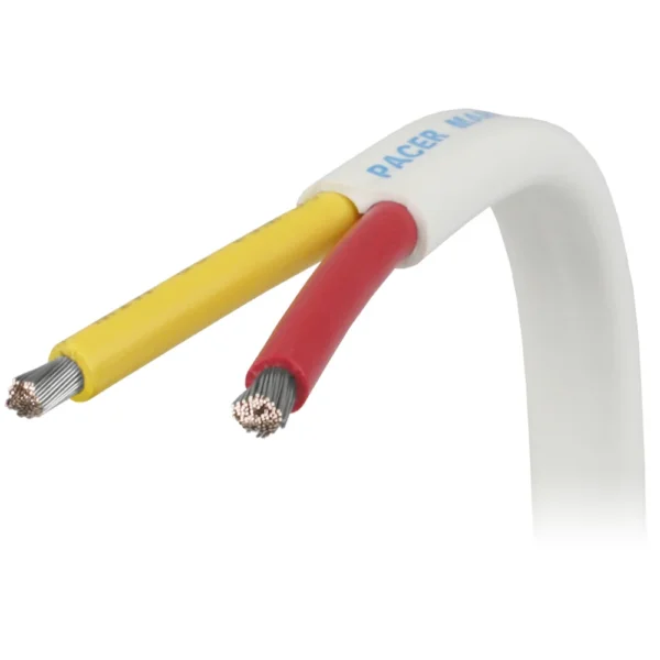 Pacer 12/2 AWG Safety Duplex Cable - Red/Yellow - 500'